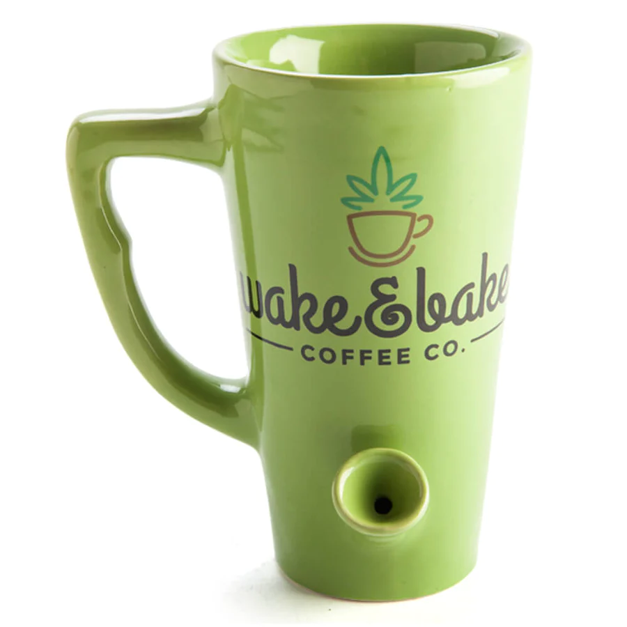 wake and bake mug